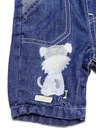 BABY detské nohavice džínsové so psom na podšívke 50-56 Značka Inna marka