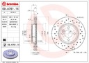 BREMBO XTRA DISCS FRONT MINI MINI R56 R55 R58 R59 photo 2 - milautoparts-fr.ukrlive.com