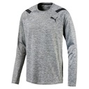 Мужская футболка PUMA 515639 01, XL, серая - меланжевая