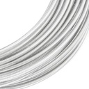 NEREZové lano Oceľové lano PVC 1/1,5mm 7x7 100m Druh oceľové lano