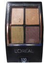 LOREAL Poczwórne cienie Wear Infinite 320 Greens