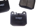 PADS BRAKE MERCEDES CLASS M W163 98- REAR photo 2 - milautoparts-fr.ukrlive.com