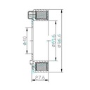 2203002 BOBINE COMPRESSEURS DU CLIMATISATEUR DU CLIMATISEUR 7SBU16C 7SB16C LANCIA AUDI VW PASSAT photo 2 - milautoparts-fr.ukrlive.com