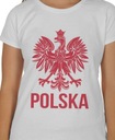 Dámske tričko Poľsko veľkosť M farby