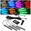 4x OSVETLENIE INTERIÉRU KABÍNY RGB 36 LED + PILOT Výrobca dielov SHR Germany