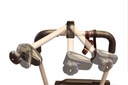 BAGAŻNIK UCHWYT ROWEROWY NA HAK ODCHYLANY 3 rowery Wysokość produktu 61 cm