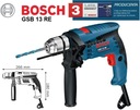 УДАРНАЯ Дрель BOSCH GSB 13 RE