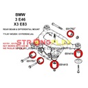 BUSHING INSERTS BEAM FRAME REAR BMW X3 E83 Z4 photo 2 - milautoparts-fr.ukrlive.com