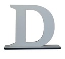 ДЕРЕВЯННЫЕ БУКВЫ D 18СМ - СВАДЕБНЫЕ ИМЕННЫЕ УКРАШЕНИЯ