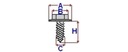 VIS M6 TORX PARE-CHOCS BMW 3 E90 5 E60 X1 E84 X10 photo 3 - milautoparts-fr.ukrlive.com