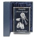 Крещение подарок 3D Хрустальная гравировка обуви