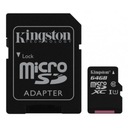 Kingston 64GB SDXC Micro SD CL10 UHS Карта памяти