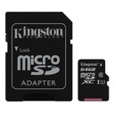 Карта памяти KINGSTON 64 ГБ SDXC micro SD CL10 UHS