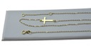 Zlatá dámska retiazka s krížikom Celebrita 8kt Celková dĺžka 45 cm