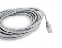 SIEŤOVÝ KÁBEL LAN TOVÁRENSKÉ ZÁSTRČKY KRÚTENÝ KÁBEL ETHERNET RJ45 5 metrov Hmotnosť (s balením) 0.133 kg