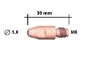 Контактный наконечник Газовое сопло M8 CONTACT ТОЛЩИНОЙ 1,0 мм