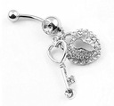 Замок BELLY RING с ключом P24