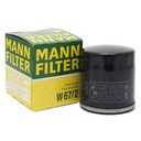 MANN OIL FILTER W67/2 замена OP564