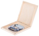 Drevený box na CD 17,5x15cm DECOUPAGE EAN (GTIN) 5907582692935