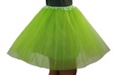 SPÓDNICZKA TIULOWA PODSZEWKA SPÓDNICA 40 cm j.ziel