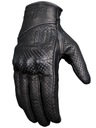 HUSAR BREEZE Мотоциклетные кожаные перчатки для мотороллера, перфорированные XL