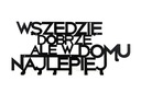 Nástenný vešiak na oblečenie kľúče VŠADE DOBRE Značka BestforHome