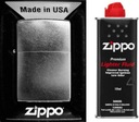 ZIPPO Street Chrome Зажигалка + набор бензина