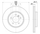 DISCS MIKODA 0448 GT BMW 3 E46 98R- FRONT 325MM photo 2 - milautoparts-fr.ukrlive.com