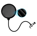 ŠTÚDIOVÝ POP FILTER MIKROFÓN FILTER PS-1 KRYT Kód výrobcu SAIBU-POP1