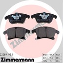 ZIMMERMANN PADS FRONT MONDEO V 5 14- S-MAX II photo 2 - milautoparts-fr.ukrlive.com