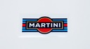 Культовая немецкая классическая наклейка Martini Racing