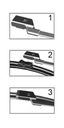 WIPER BLADES HQ AUTOMOTIVE FRONT 650 MM 350 MM photo 3 - milautoparts-fr.ukrlive.com