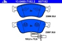 ATE SABOTS DE FREIN AVANT AUDI A8 D3 02-10 S6 C6 S8 D3 photo 2 - milautoparts-fr.ukrlive.com