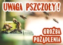 ДОСКА ПРЕДУПРЕЖДЕНИЯ: внимание пчел ~ 29,5 х 42 см