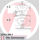 ZIMMERMANN SABOTS DE FREIN AVANT AUDI A8 D3 SEAT EXEO KRK photo 2 - milautoparts-fr.ukrlive.com