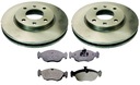 DISCS+PADS FRONT CITROEN XSARA SAXO photo 2 - milautoparts-fr.ukrlive.com