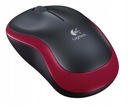 Мышь LOGITECH M185 910-002240 КРАСНАЯ БЕСПРОВОДНАЯ