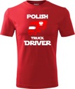 Darček Tričko pre vodiča otca chlapca Slovak Truck Driver S Model Koszulka t-shirt dla kierowcy ciężarówki tira