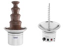 ШОКОЛАДНЫЙ ФОНТАН ФОНДЮ 4 КАСКАДЫ 6 КГ INOX FV