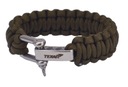 БРАСЛЕТ PARACORD SURVIVAL, веревка TEXAR цвета хаки, 3 м.