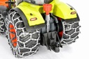 BRUDER 03017 traktor Claas 950 so snehovým pluhom a sťahovacími reťazami Model Claas Axion 950