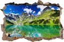 НАСТЕННЫЕ НАКЛЕЙКИ Hole MOUNTAINS 32 70x46 см