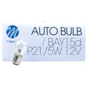 Лампа P21/5W M-Tech BAY15D 21/5W 12V - 10шт.