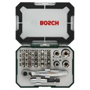 Bosch SADA BITOV A NADSTAVCOV S HRKÁLKOU 26 KS 2607017322 Komponenty súpravy bity