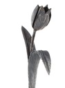 Tulipán 50.188 elemek kovácsoltvas kerítés bála kapu Elem maximális magassága 41 cm