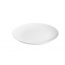 TALERZ Z MELAMINY BIAŁY ŚR 25CM CTD110-W