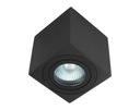 HERMETYCZNA OPRAWA NATYNKOWA GU10 ALUMINIUM CZARNA