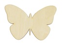 Drevený motýľ 2 decoupage 5cm