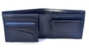 PUCCINI pánska kožená peňaženka MU1694 čierna Kolekcia Murano
