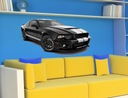 SAMOLEPKY NA STENU MUSTANG GT500 Shelby 150x71 cm Značka iná